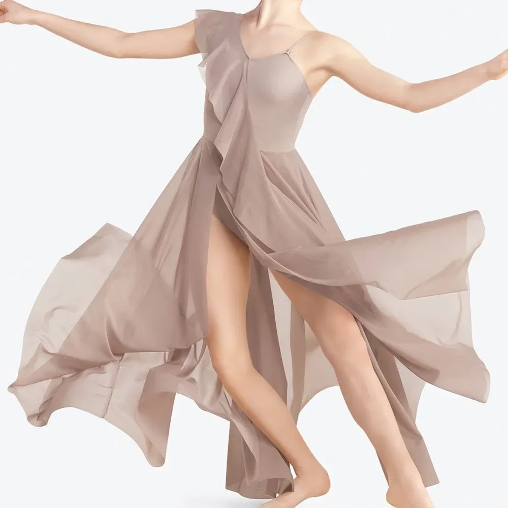 Revolution Tenth House Contemporary Lyrical Dance Costume MA Blush Pink RC23920